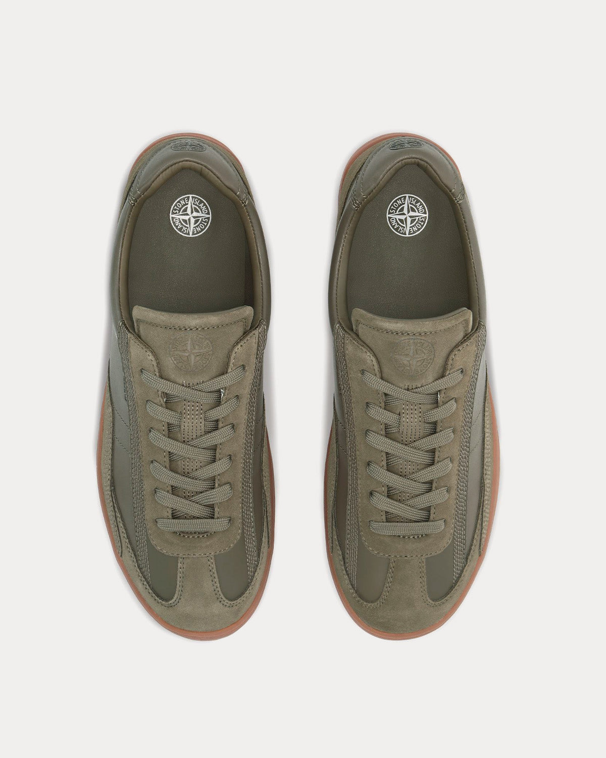 Stone Island S0301 Military Green Low Top Sneakers - 2