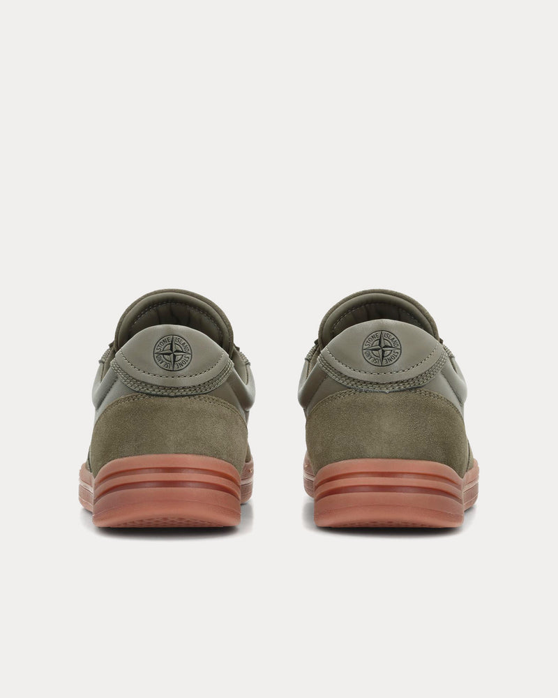 Stone Island S0301 Military Green Low Top Sneakers - 3