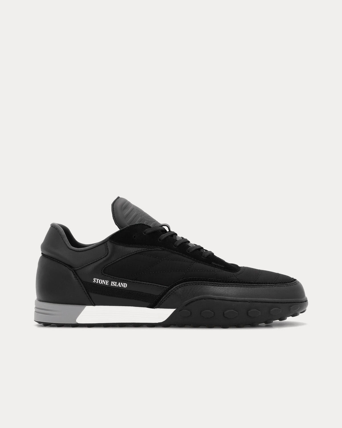 Stone Island S0202 Black Low Top Sneakers - 1