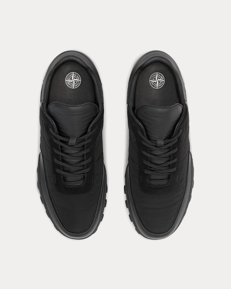 Stone Island S0202 Black Low Top Sneakers - 2