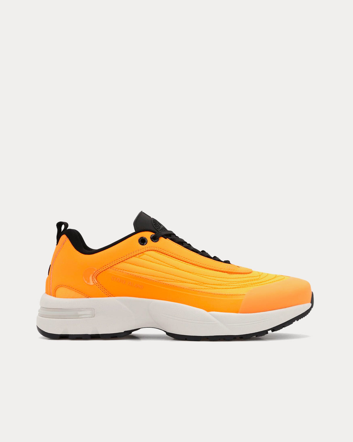 Stone Island S0303 Orange Low Top Sneakers - 1