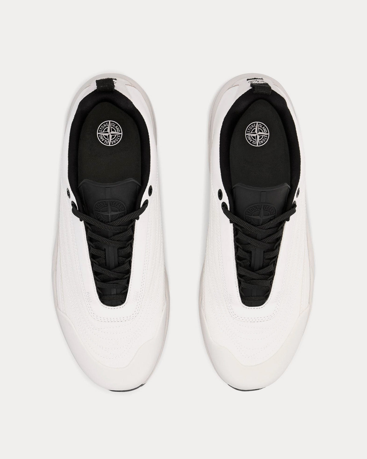 Stone Island S0303 White Low Top Sneakers - 2