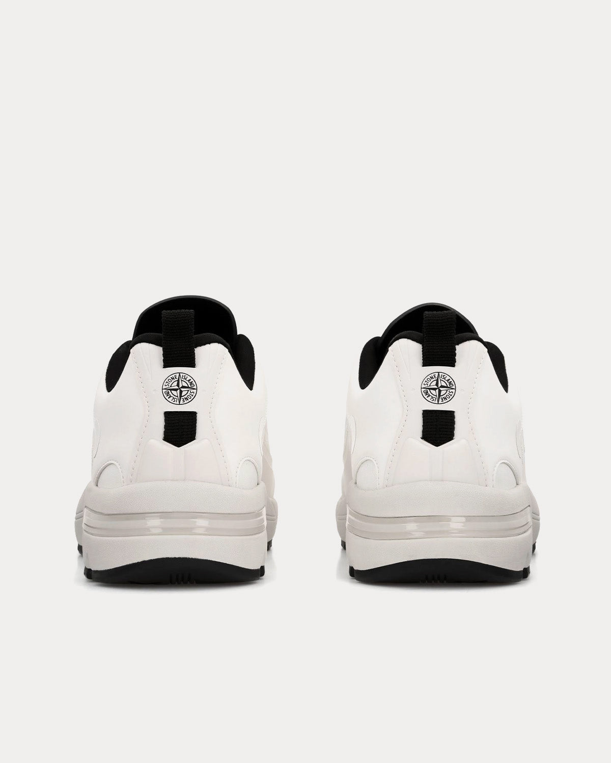 Stone Island S0303 White Low Top Sneakers - 3