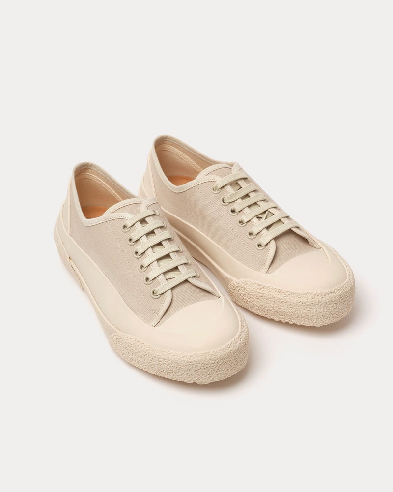 Studio Nicholson Sharp Canvas Dove Low Top Sneakers - 3