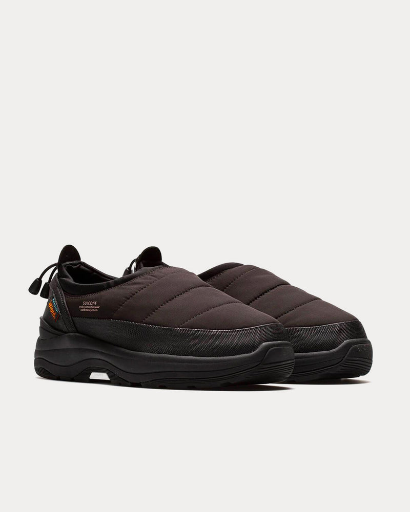 Suicoke Pepper Black Slip On Sneakers - 2