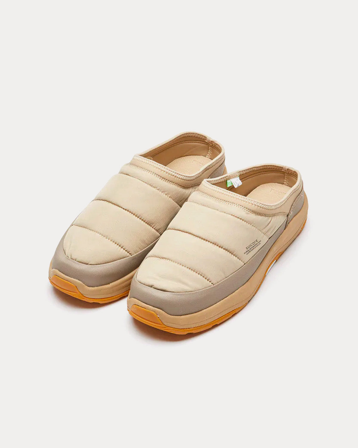 Suicoke PEPPER-LO-ab Beige Slip On Sneakers - 3