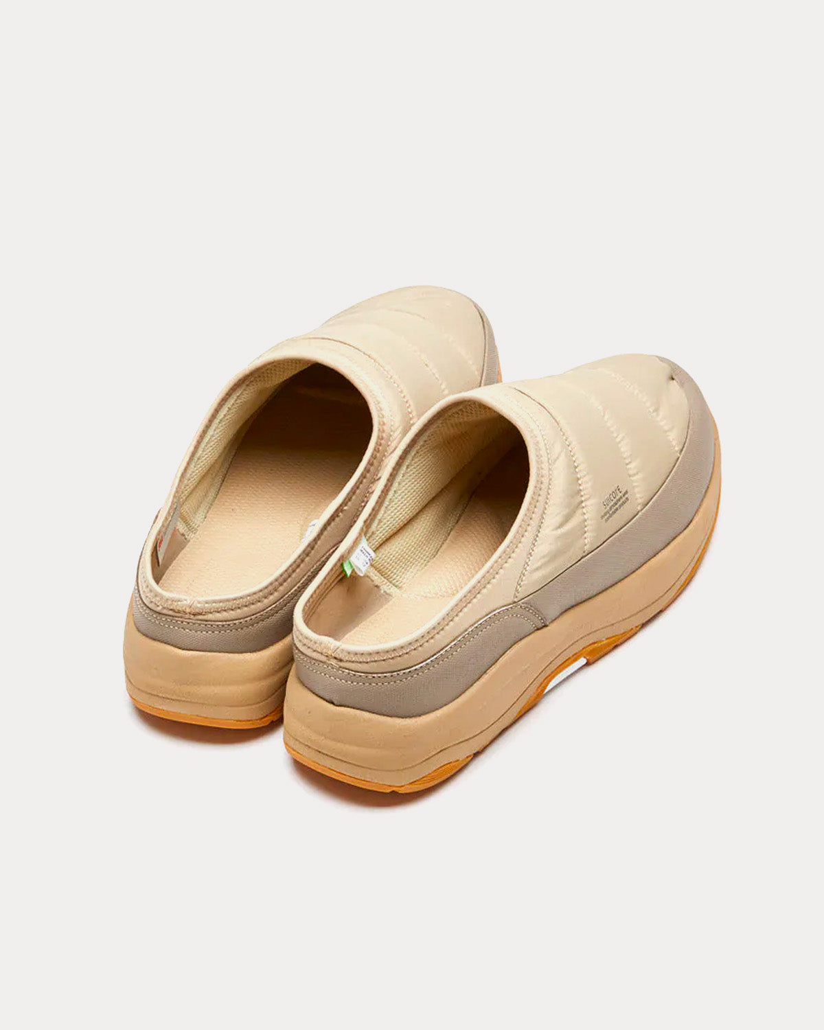 Suicoke PEPPER-LO-ab Beige Slip On Sneakers - 4