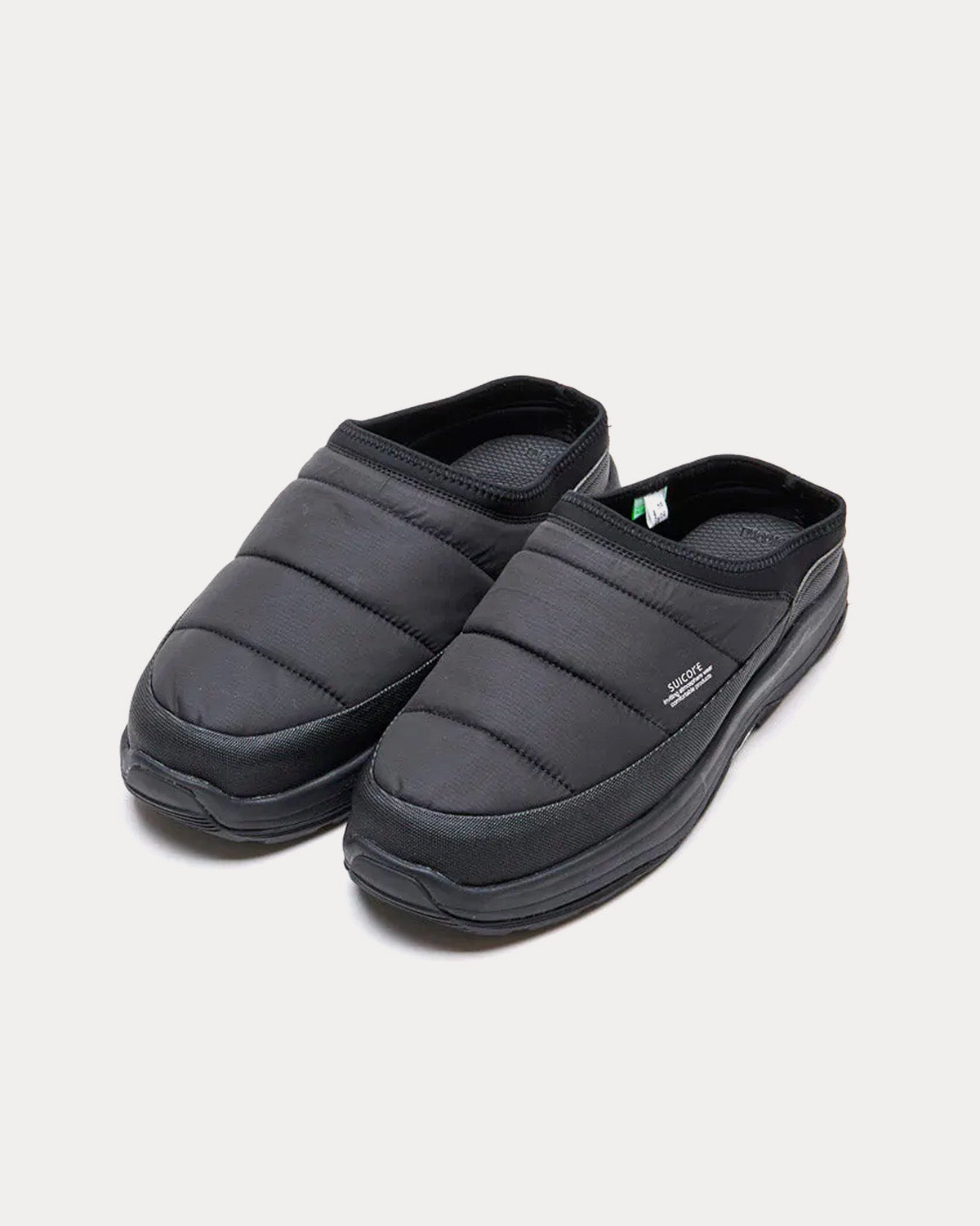 Suicoke PEPPER-LO-ab Black Slip On Sneakers - 3