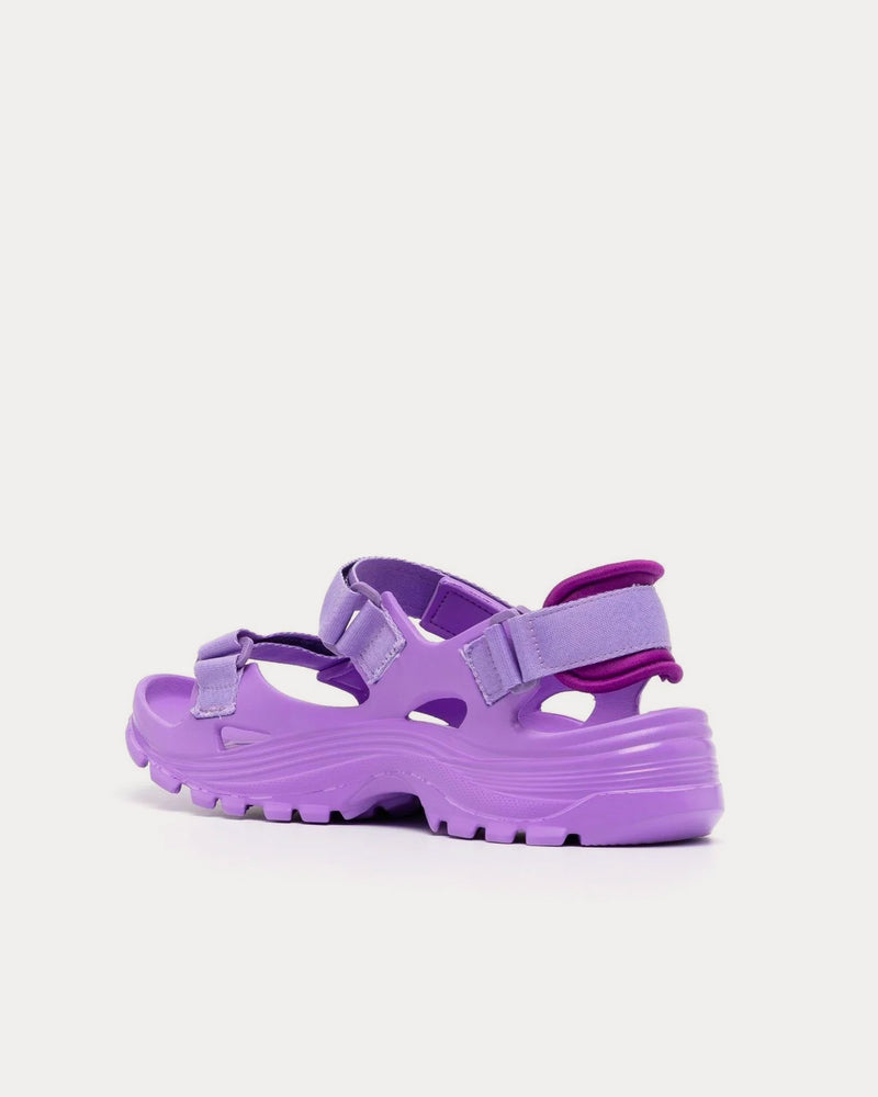 Suicoke Wake Purple Slip Ons - 3