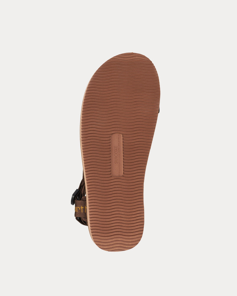 Suicoke x Carhartt Depa Hamilton Brown Slip Ons - 3