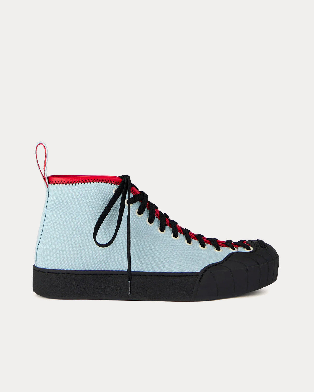 Sunnei - Isi Light Blue High Top Sneakers