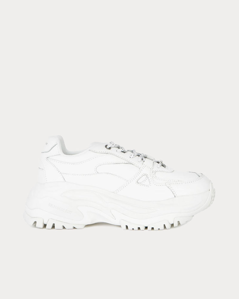 The Kooples Platform White Low Top Sneakers - 1