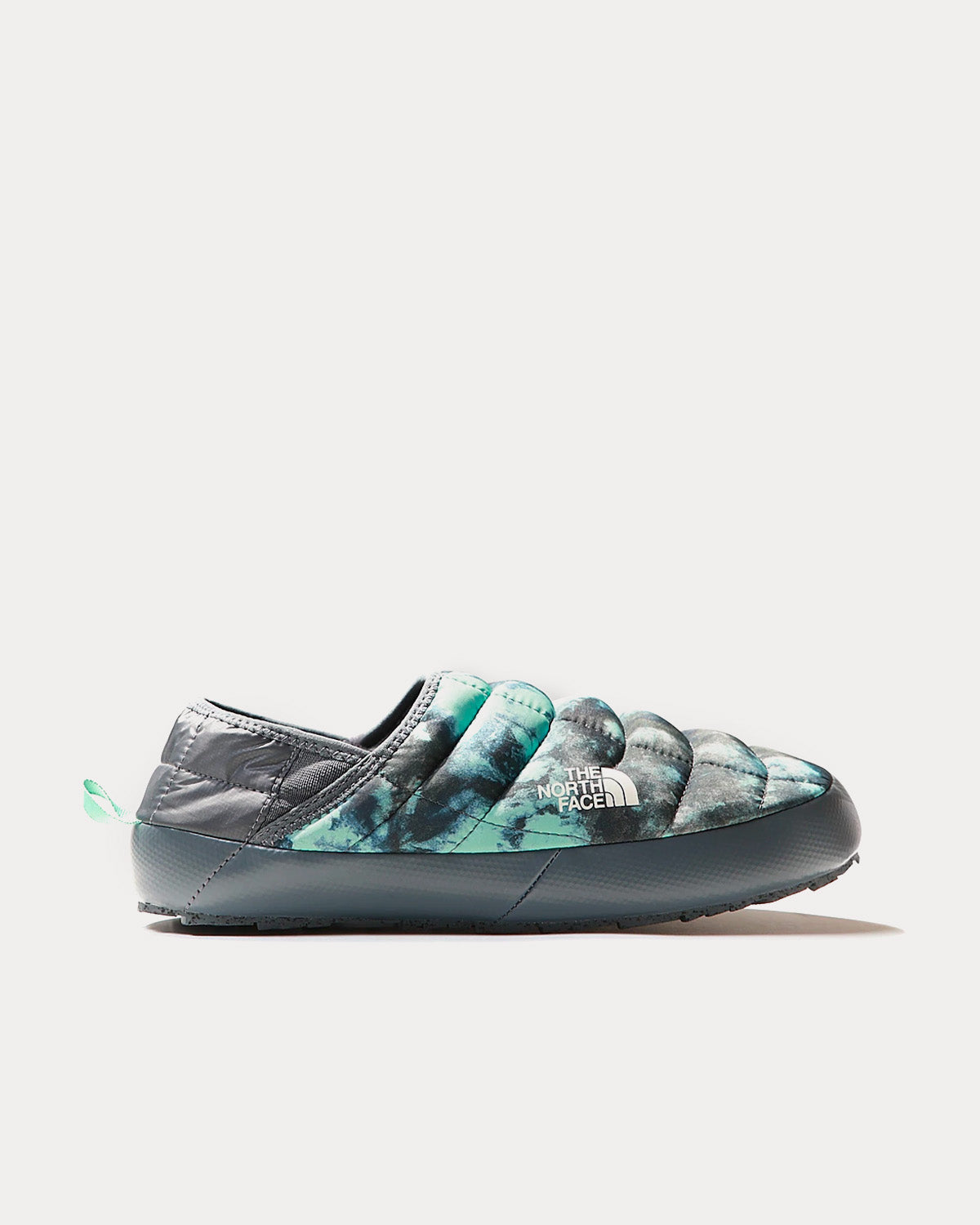 The North Face ThermoBall V Traction Winter Mules Wasabi Ice Dye Print / Vanadis Grey Slip Ons - 1