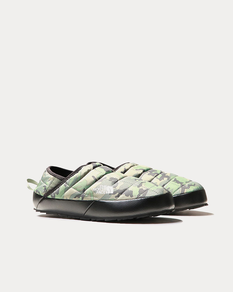 The North Face ThermoBall V Traction Winter Mules Hyme Brushwood Camo Print / Thyme Slip Ons - 3