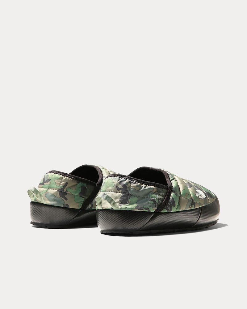 The North Face ThermoBall V Traction Winter Mules Hyme Brushwood Camo Print / Thyme Slip Ons - 4