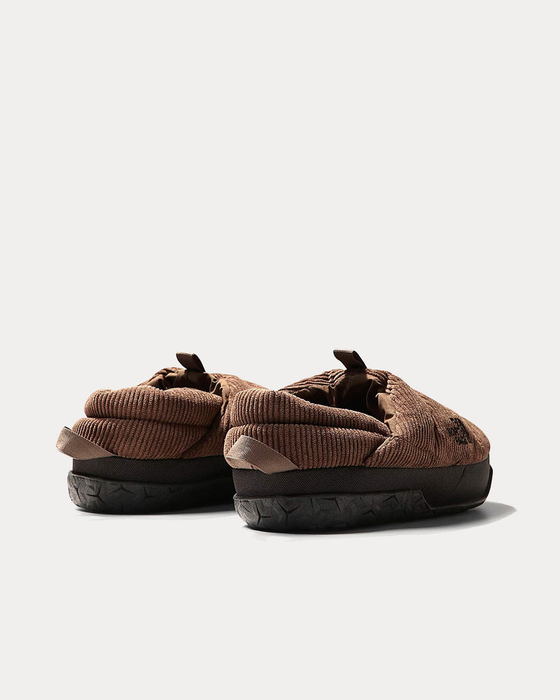 The North Face Nuptse Corduroy Street Mules Military Olive / Black Slip Ons - 4