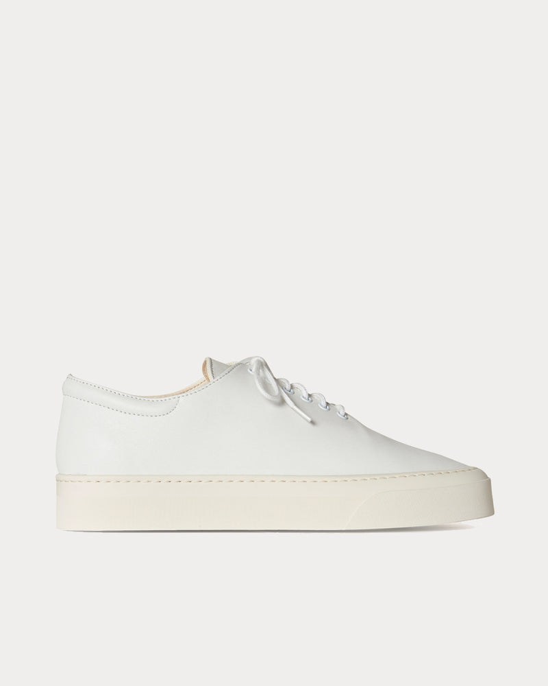 The Row Marie H Lace-Up Snow Low Top Sneakers - 1