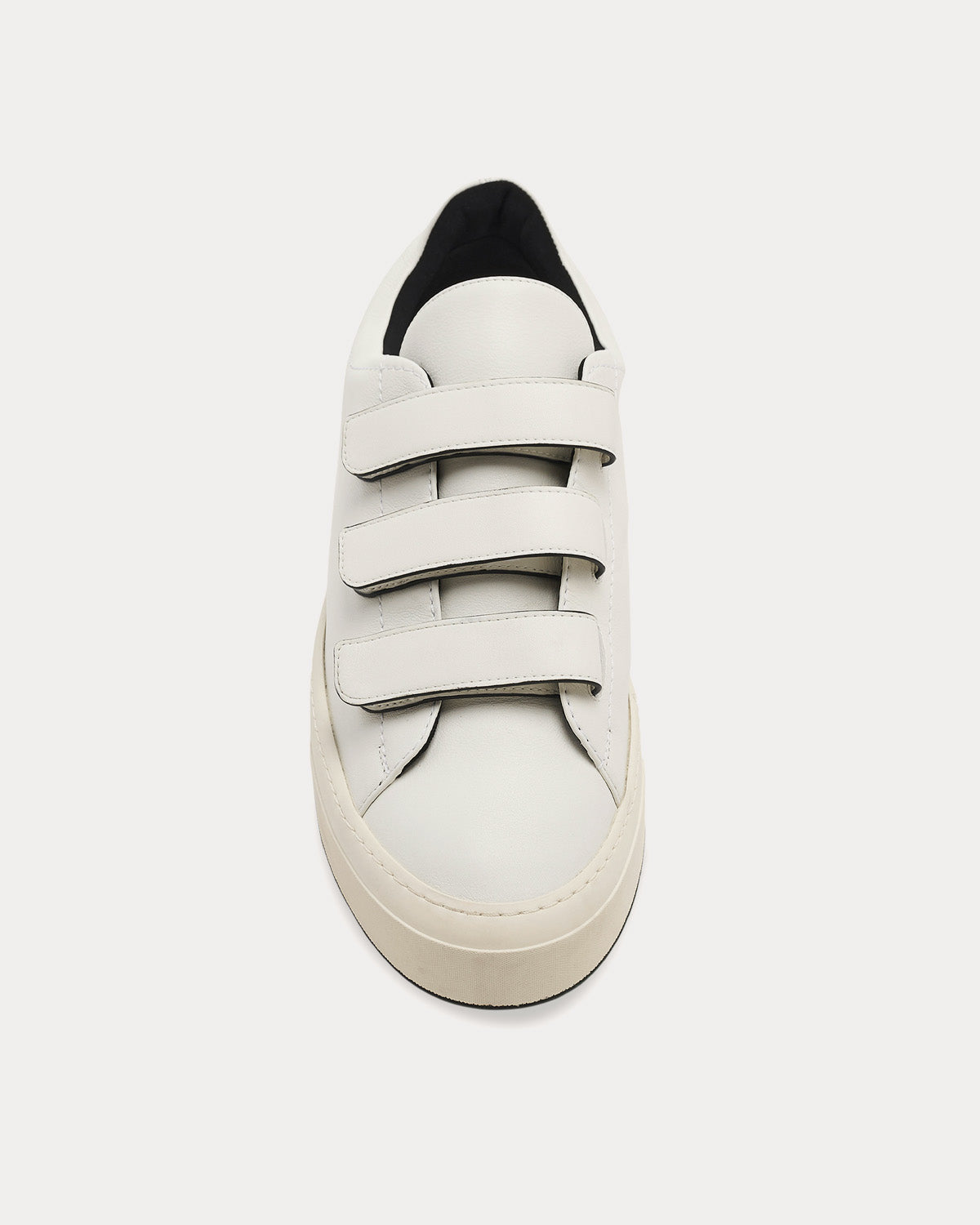 The Row Mary H Strappy Milk Low Top Sneakers - Sneak in Peace