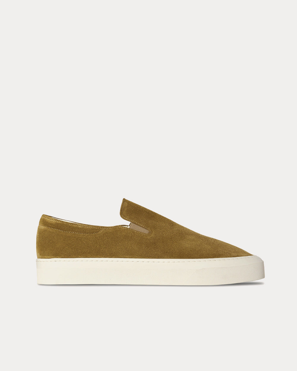 Dean Suede Camel Slip On Sneakers