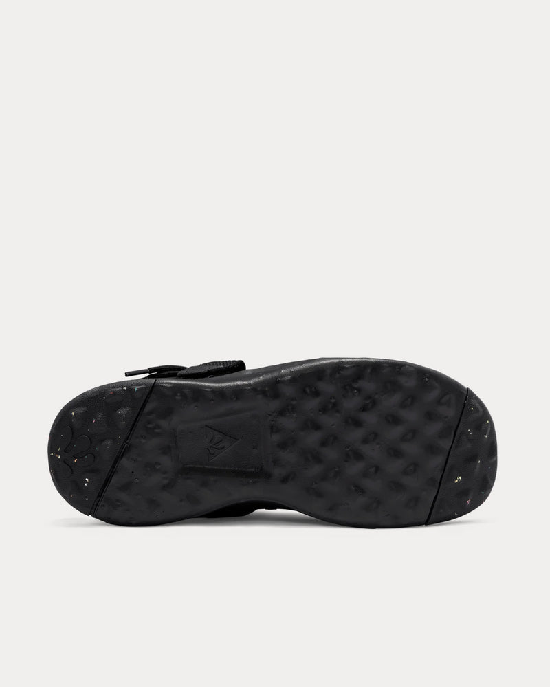 Wasted Collective Earth Shoe 01 Volcanic Black Slip On Sneakers - 5