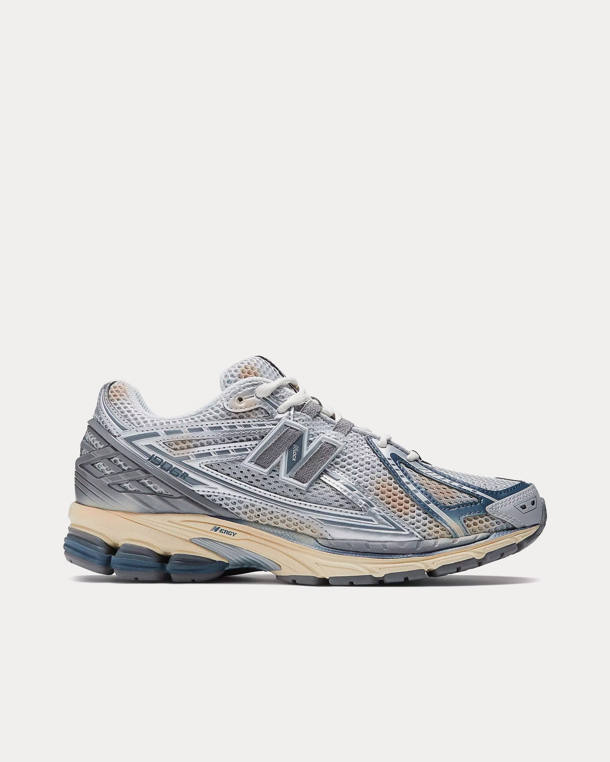 New Balance x thisisneverthat 1906R Rain Cloud with Metallic Silver and Grey Low Top Sneakers - 1