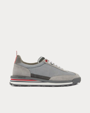 Thom Browne Tech Runner Tessuto Mesh Dark Grey Low Top Sneakers