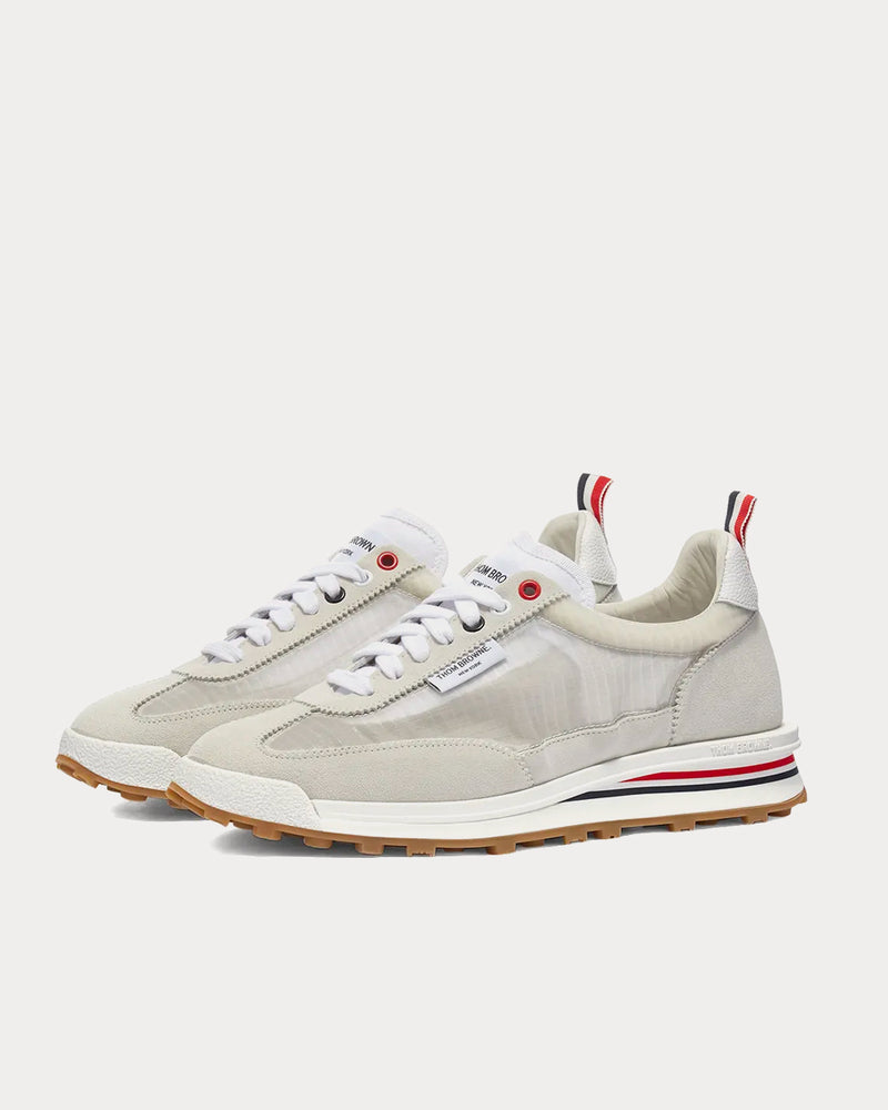 Thom Browne Ripstop Unlined Tech Runner White Low Top Sneakers - 2