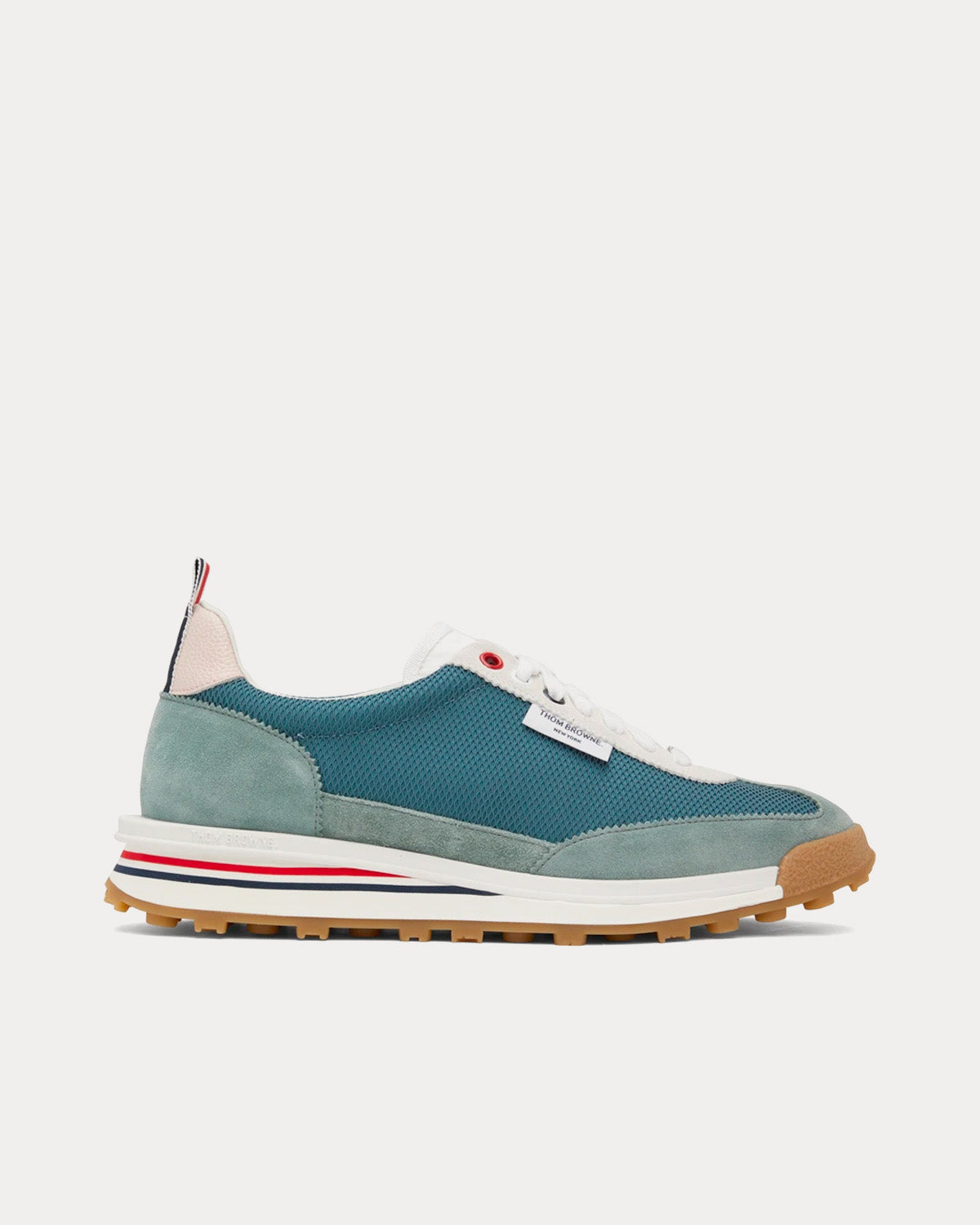 Thom Browne - Tech Runner Mesh Blue Low Top Sneakers