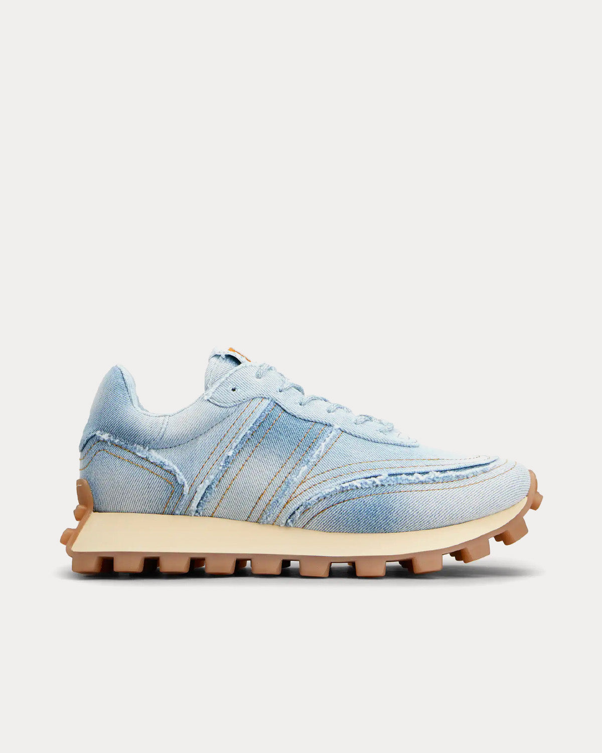 Tod's 1T Denim Light Blue Low Top Sneakers - 1