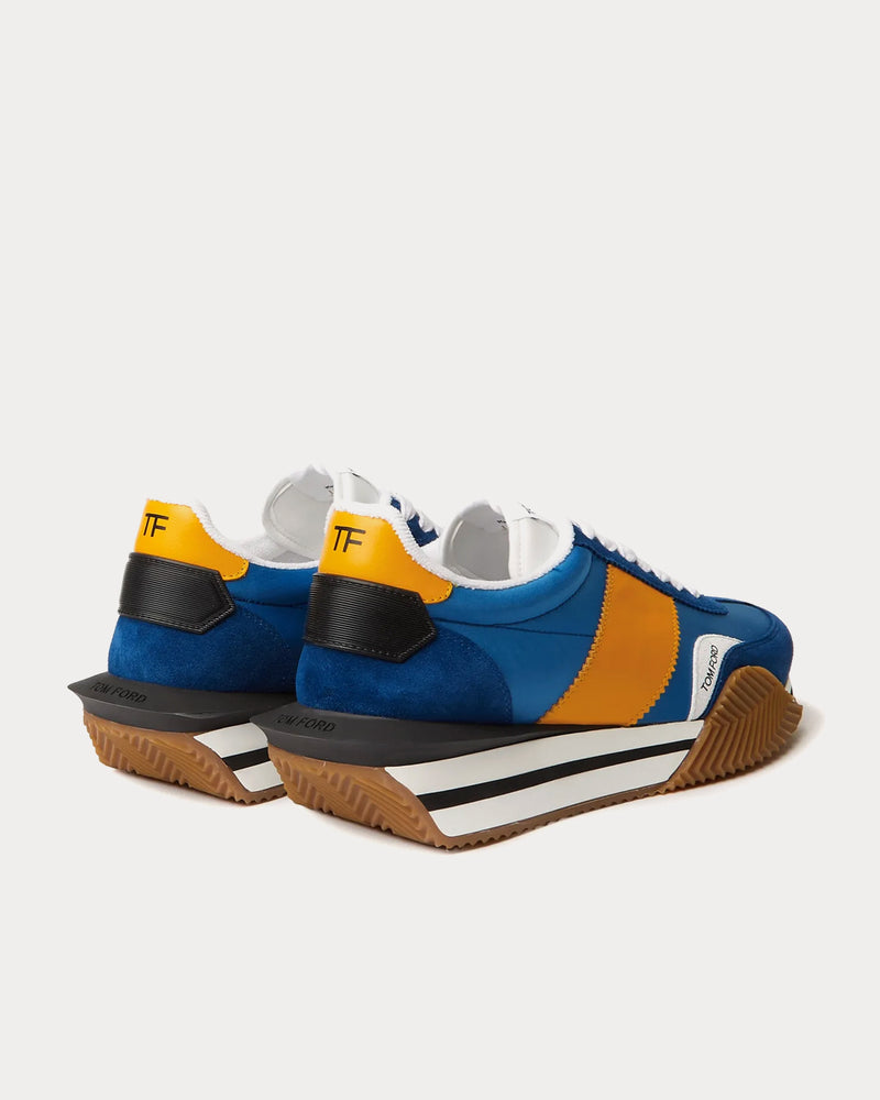 Tom Ford James Blue Low Top Sneakers - 3