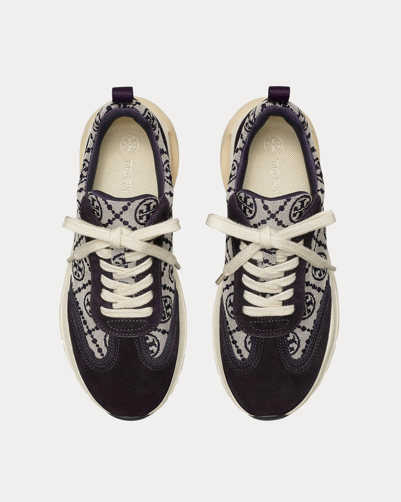 Tory Burch Sneakers with Monogram Women's Navy Blue | Vitkac