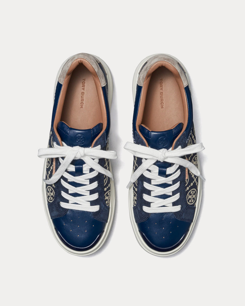 Tory Burch T Monogram Ladybug Perfect Navy / Perfect Navy Low Top Sneakers - 2