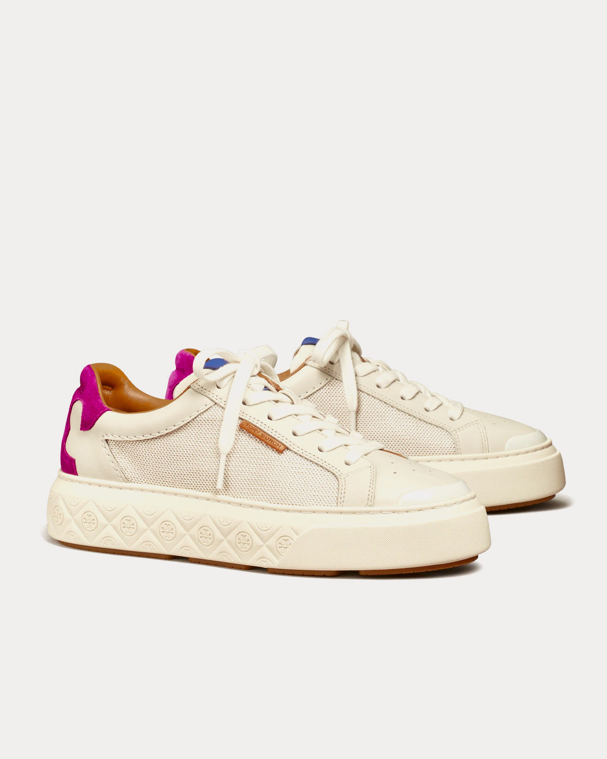 Tory Burch Ladybug Off White / Prickly Pear Low Top Sneakers - 3