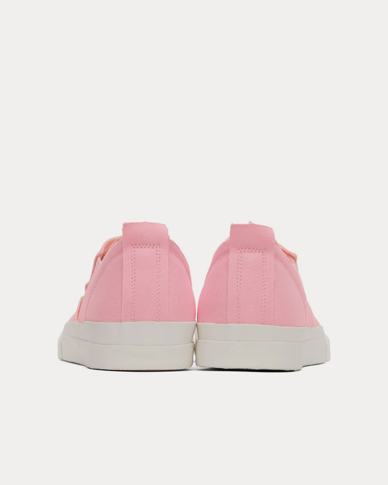 Undercover Canvas Pink Low Top Sneakers - 3