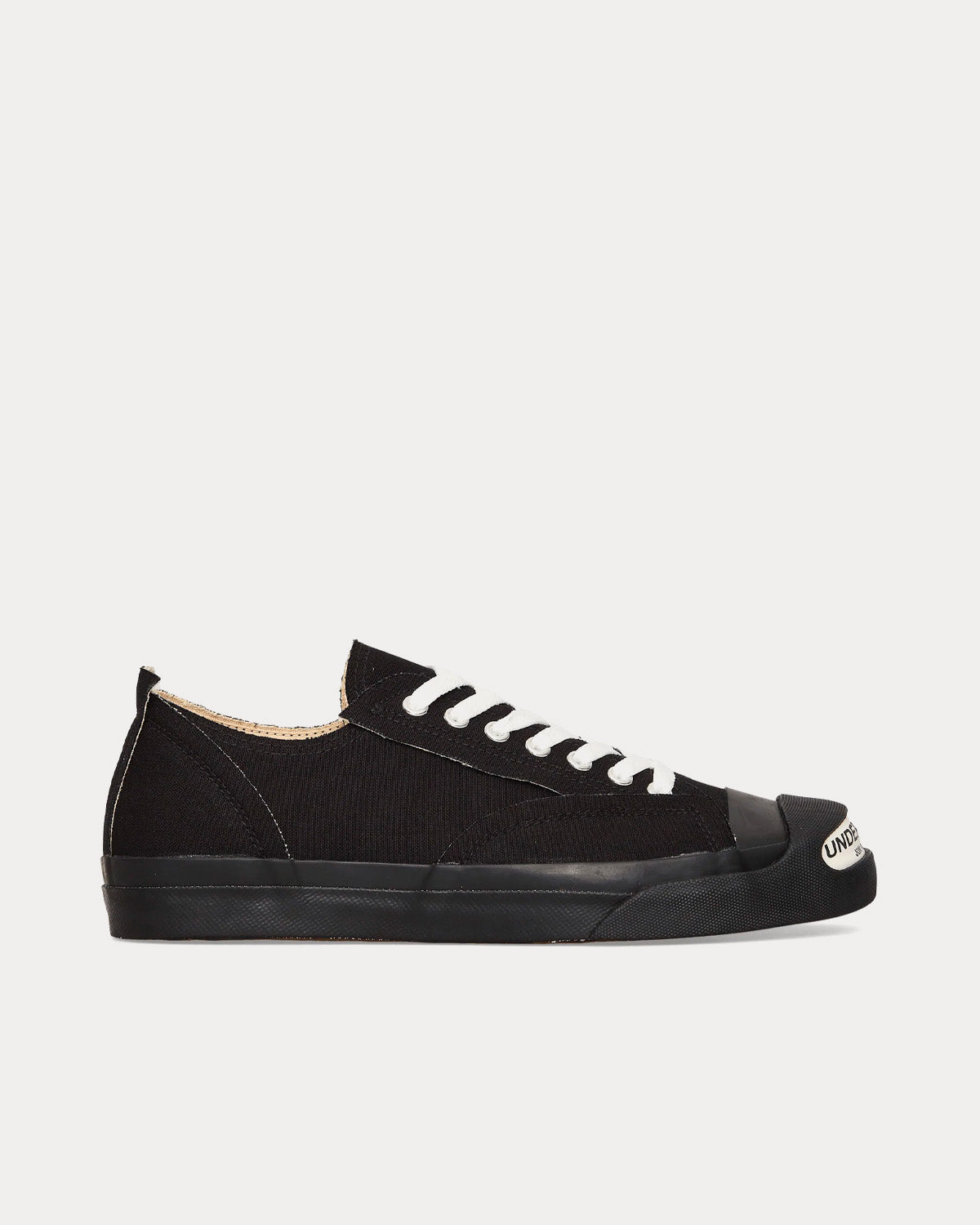 Undercover Canvas Black Low Top Sneakers - Sneak in Peace