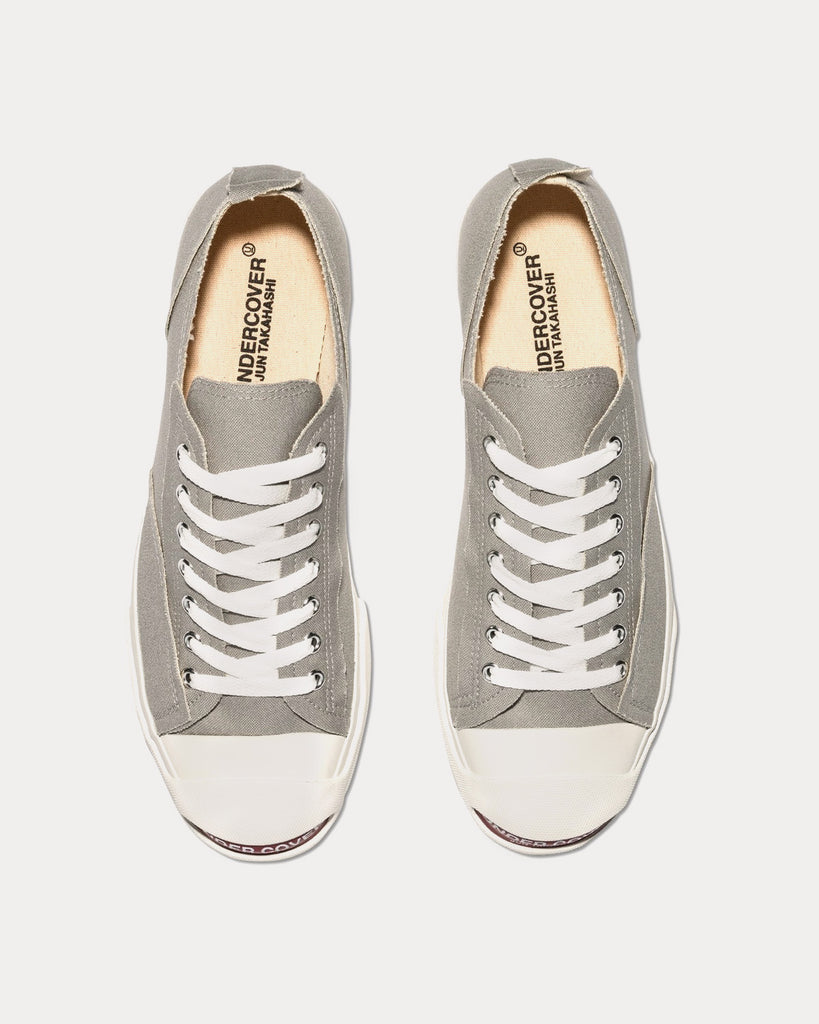 Undercover Canvas Grey Low Top Sneakers - Sneak in Peace