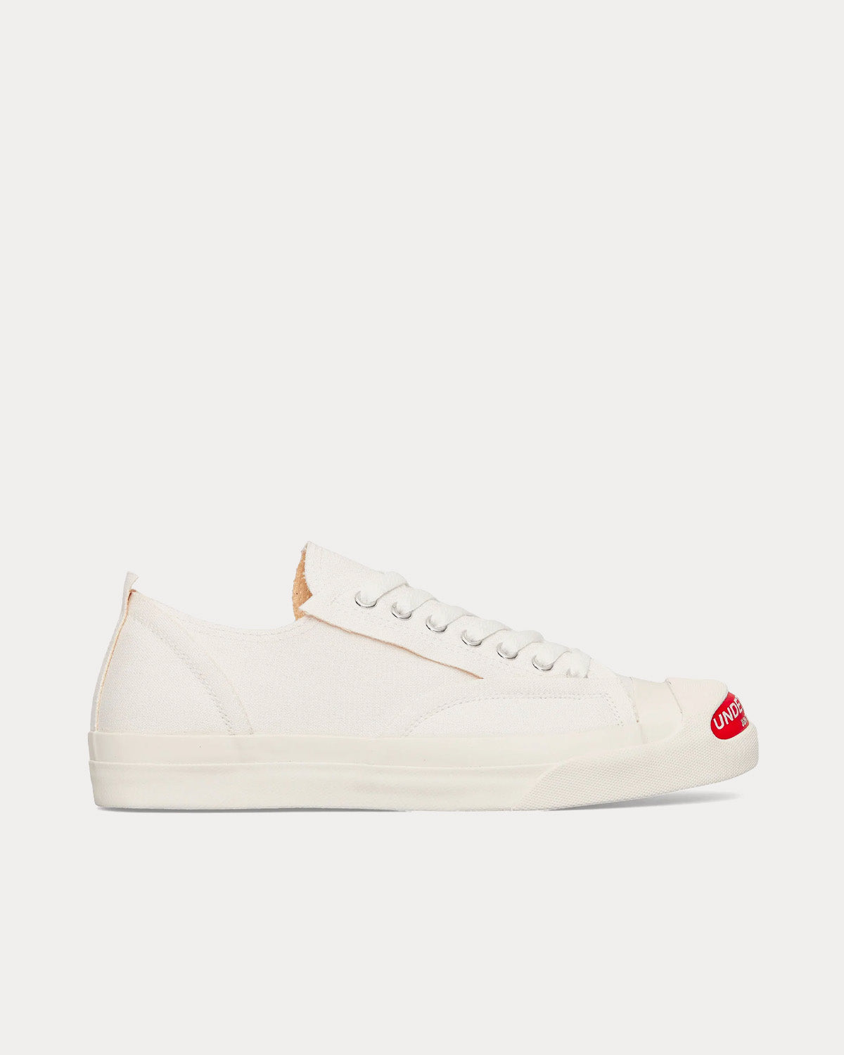 Canvas White Low Top Sneakers