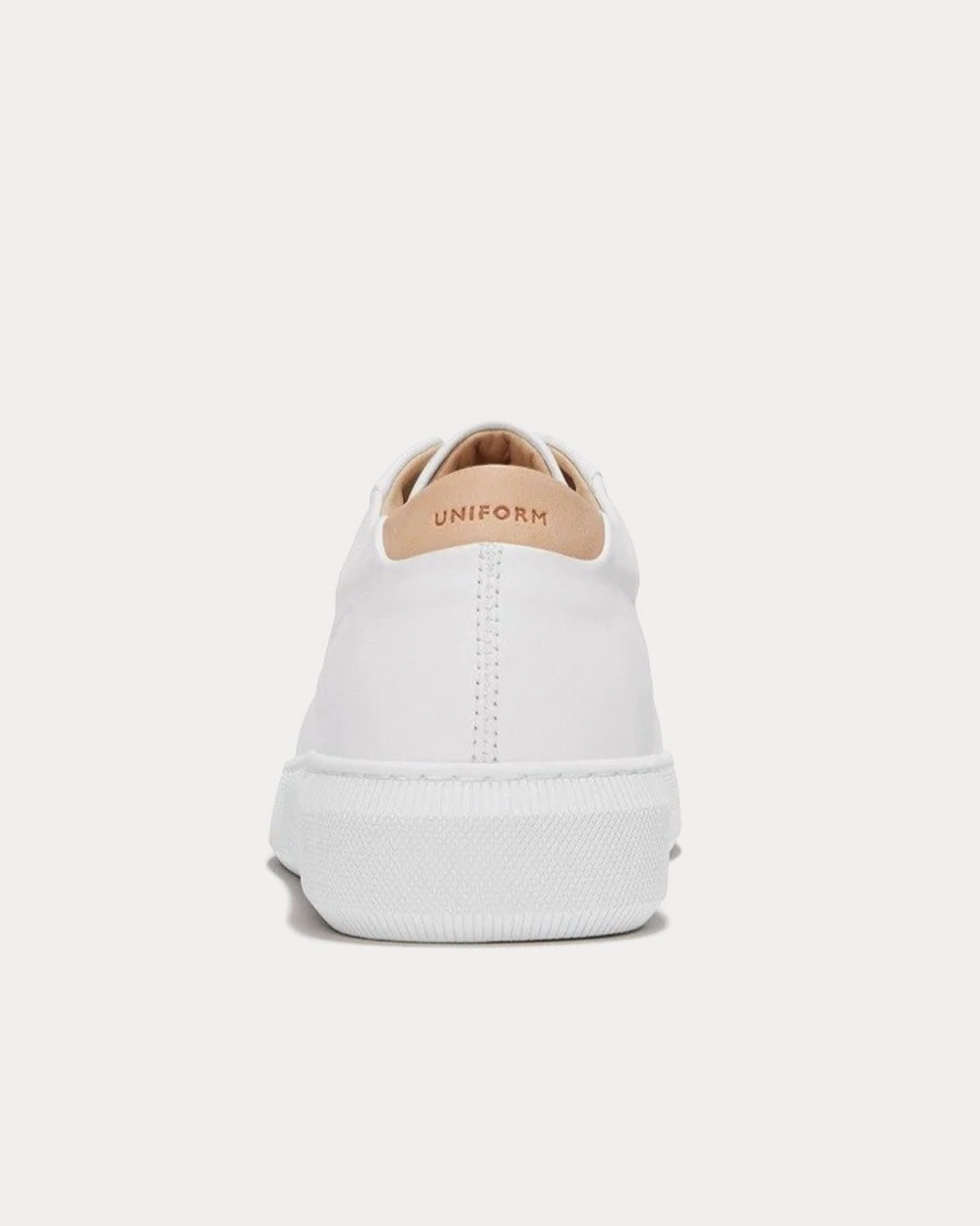 Uniform Standard Series 8 Original Leather White Low Top Sneakers - 3