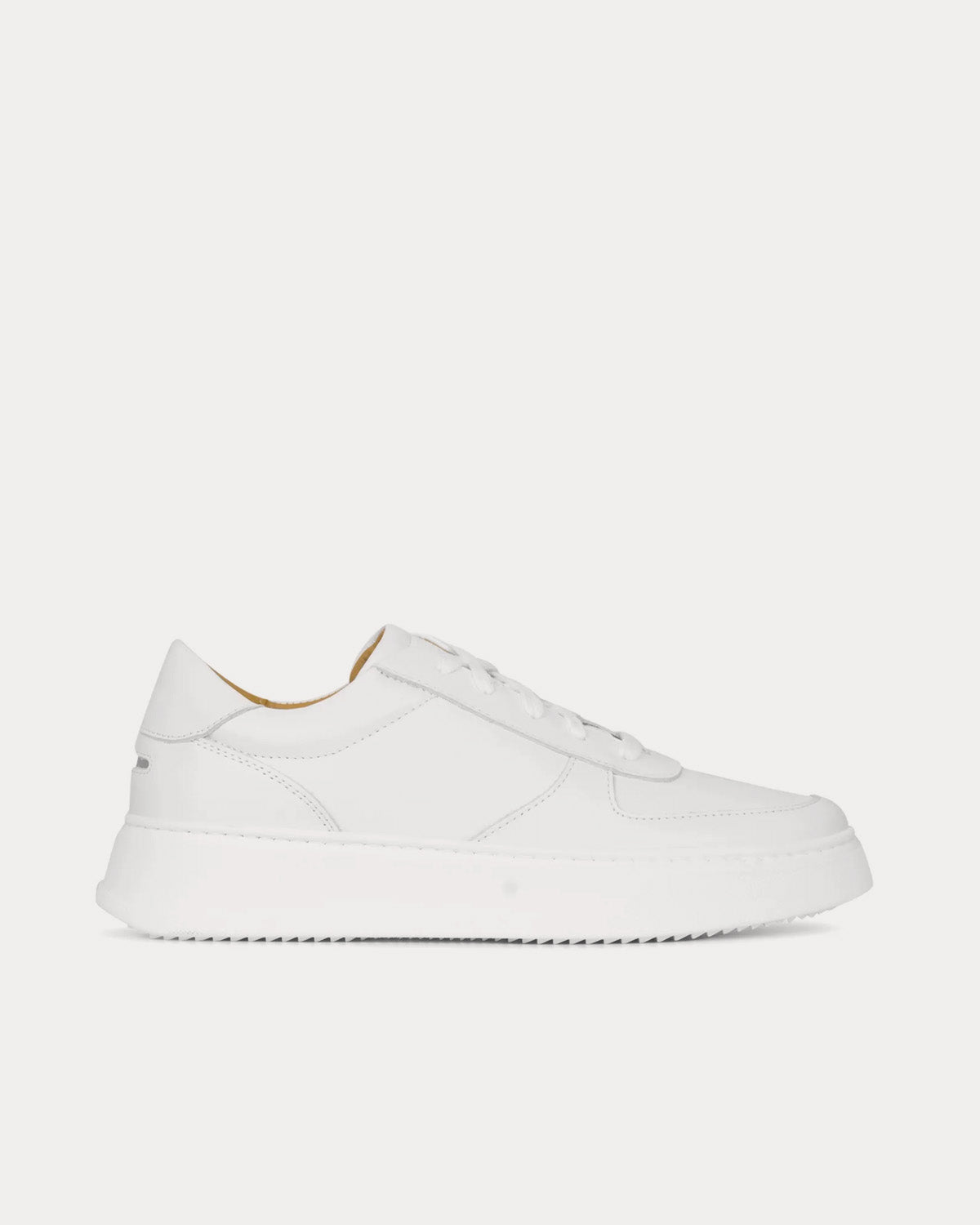 Unseen Footwear Marais White / White Low Top Sneakers - 1