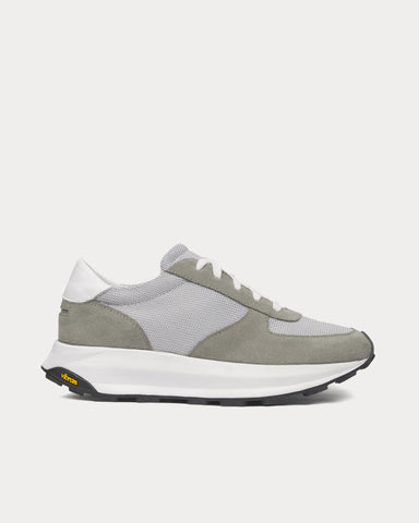 Unseen Footwear Trinity Tech Suede, Leather & Mesh Grey / White Low Top Sneakers