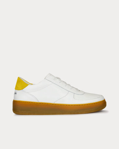 Unseen Footwear Clement Vegan White / Yellow Low Top Sneakers