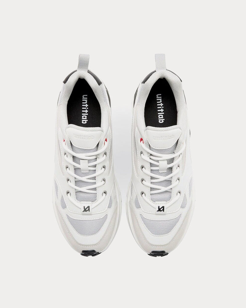 Untitlab untitled#23 Heel White Low Top Sneakers - 2