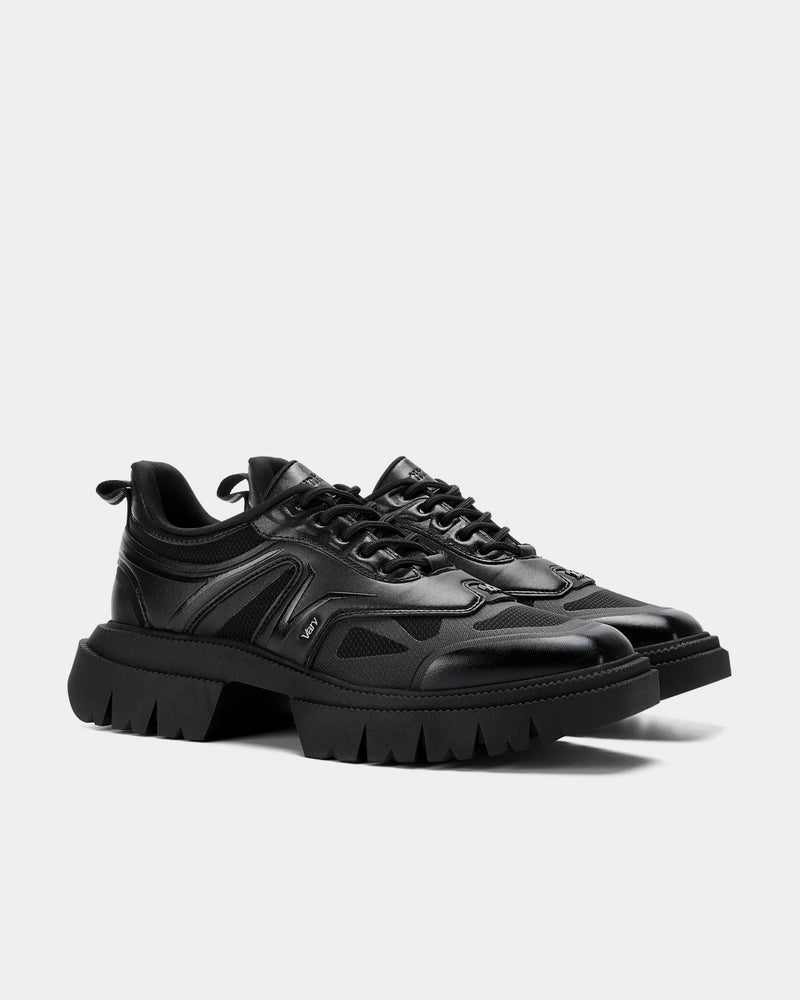 Untitlab untitled#12 Vary Black Low Top Sneakers - 3