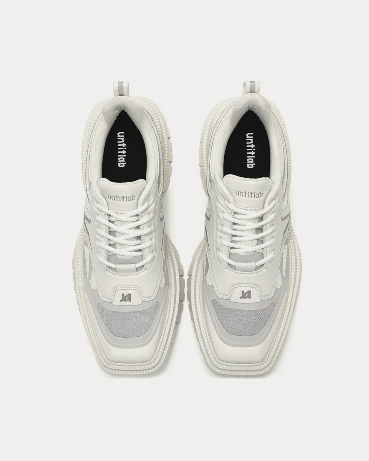 Untitlab untitled#12 Vary White Low Top Sneakers - 2