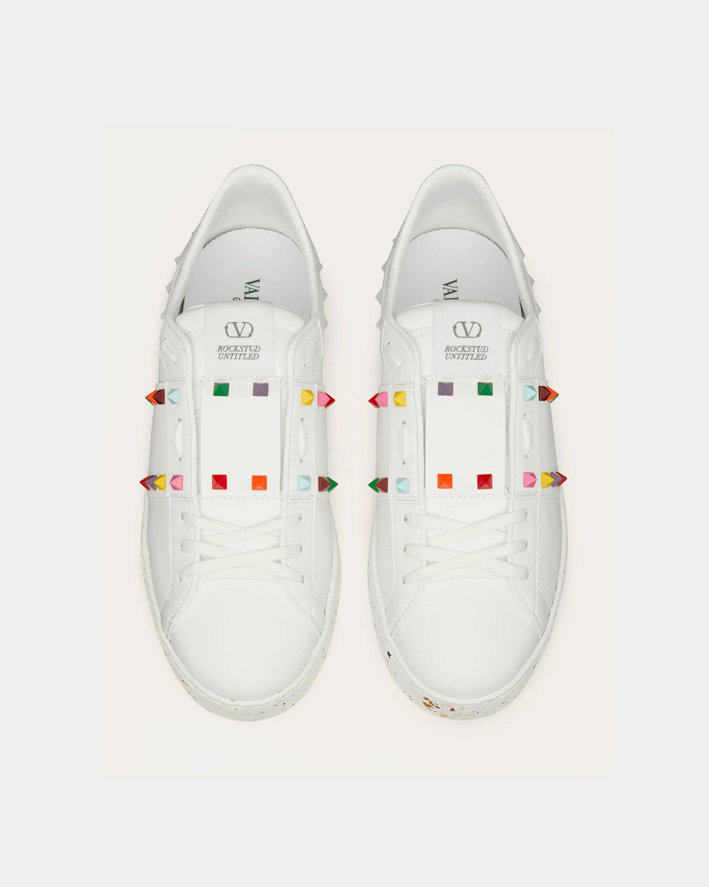 Valentino Open for a Change Bio-Based White / Multi Low Top Sneakers - 2