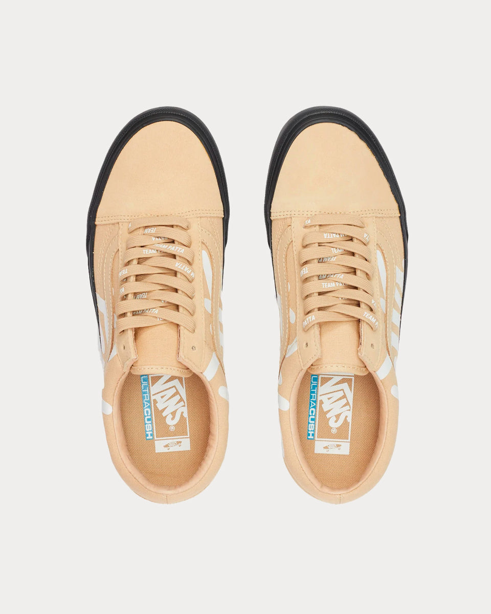 Vans x Patta Old Skool VLT LX Almond Buff / Black Low Top Sneakers - Sneak  in Peace