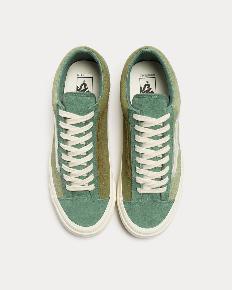 Vans x Notre OG Style 36 LX Green Low Top Sneakers - 2