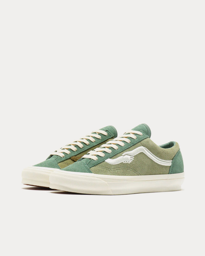 Vans x Notre OG Style 36 LX Green Low Top Sneakers - 3