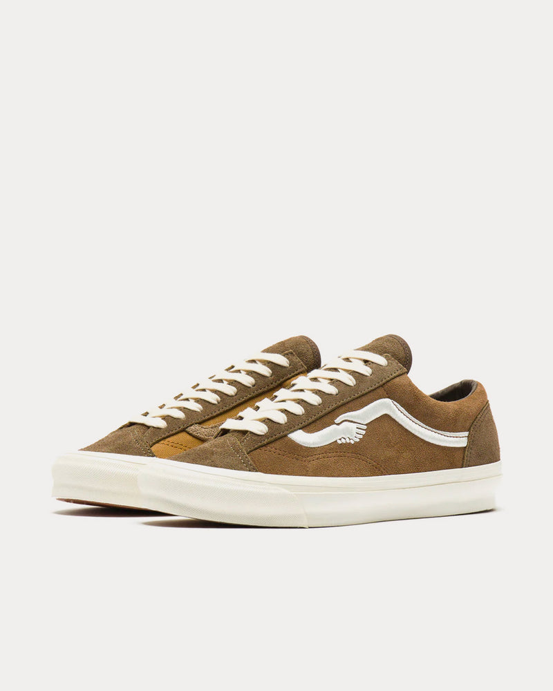 Vans x Notre OG Style 36 LX Brown Low Top Sneakers - 3