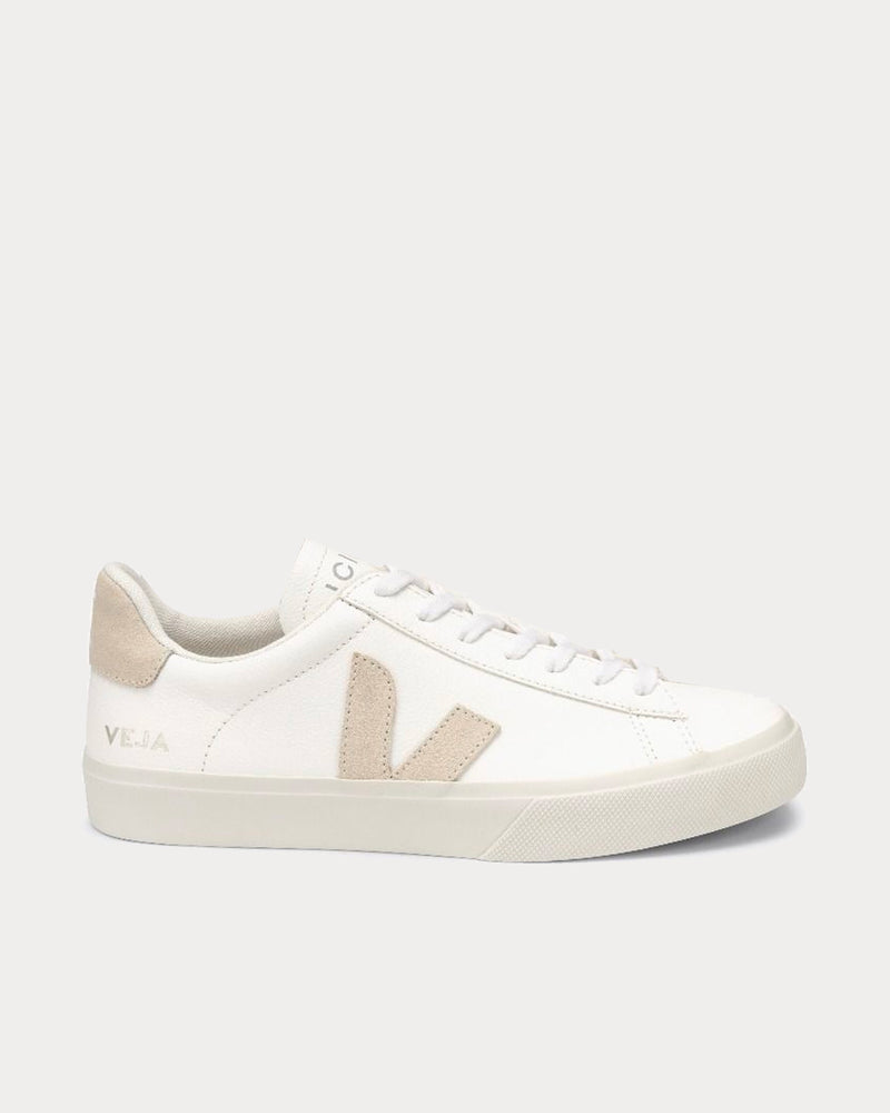 Veja X Icicle Campo Chromefree Icicle White Sable Low Top Sneakers - 1